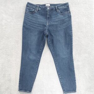 Pistola Women's 18W Medium Wash High Rise Skinny Jeans Stretch Comfort Casual